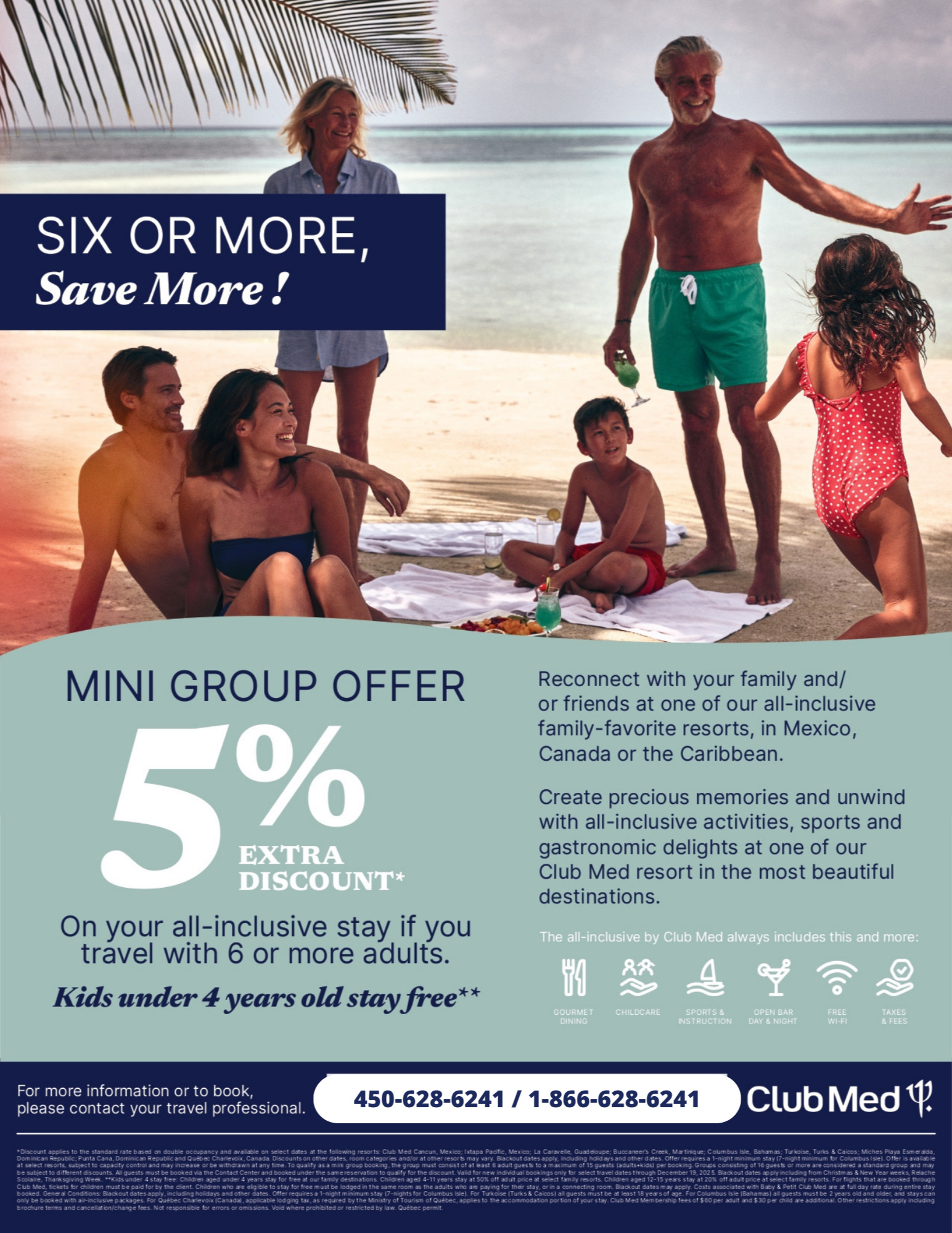 Club Med Promotions Mini Group Offer with Voyages Aqua Terra Club Med Promotions Mini Group Offer with Voyages Aqua Terra