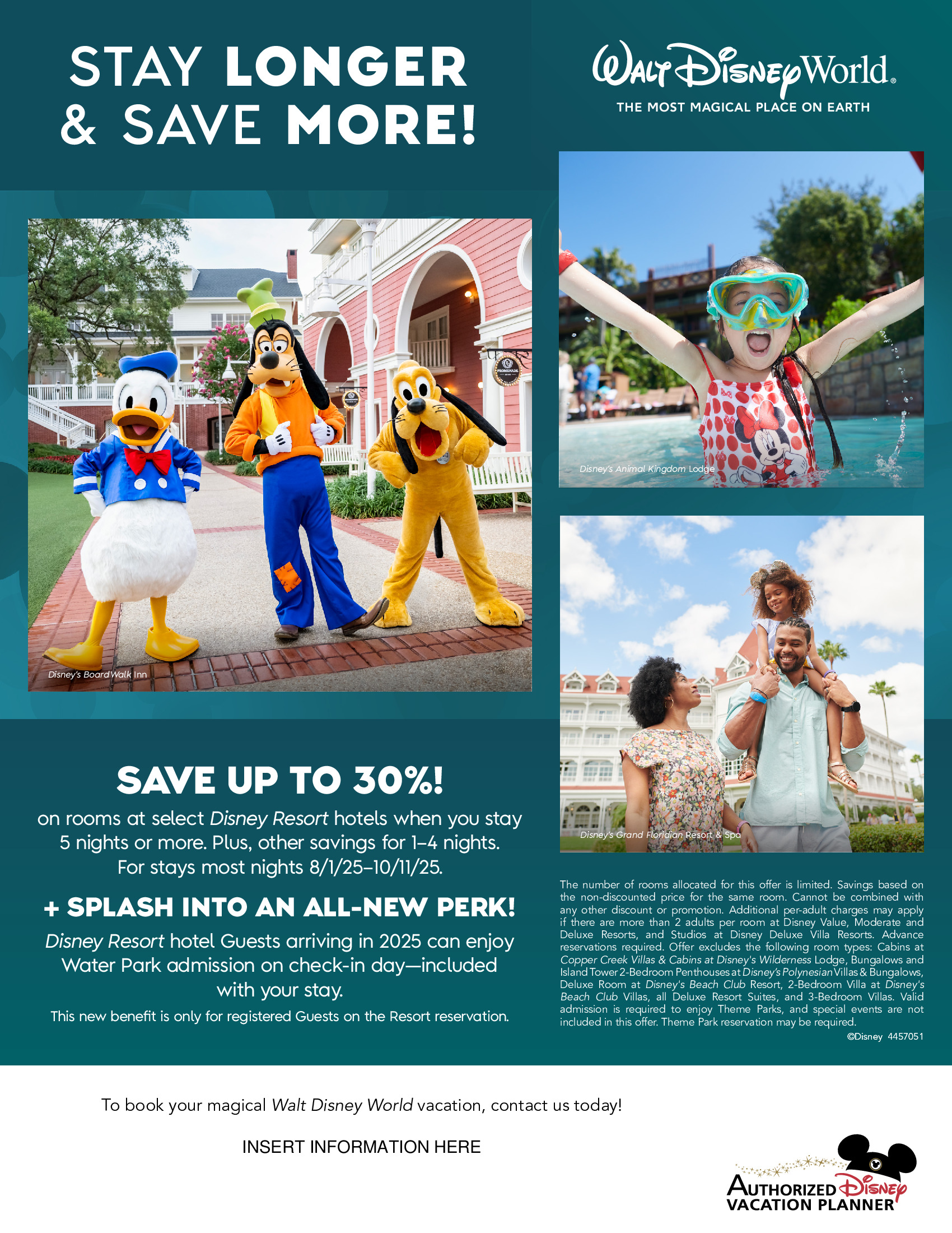 Walt Disney World Resort in Florida Save Longer And Save More ! Walt Disney World Resort in Florida Save Longer And Save More !