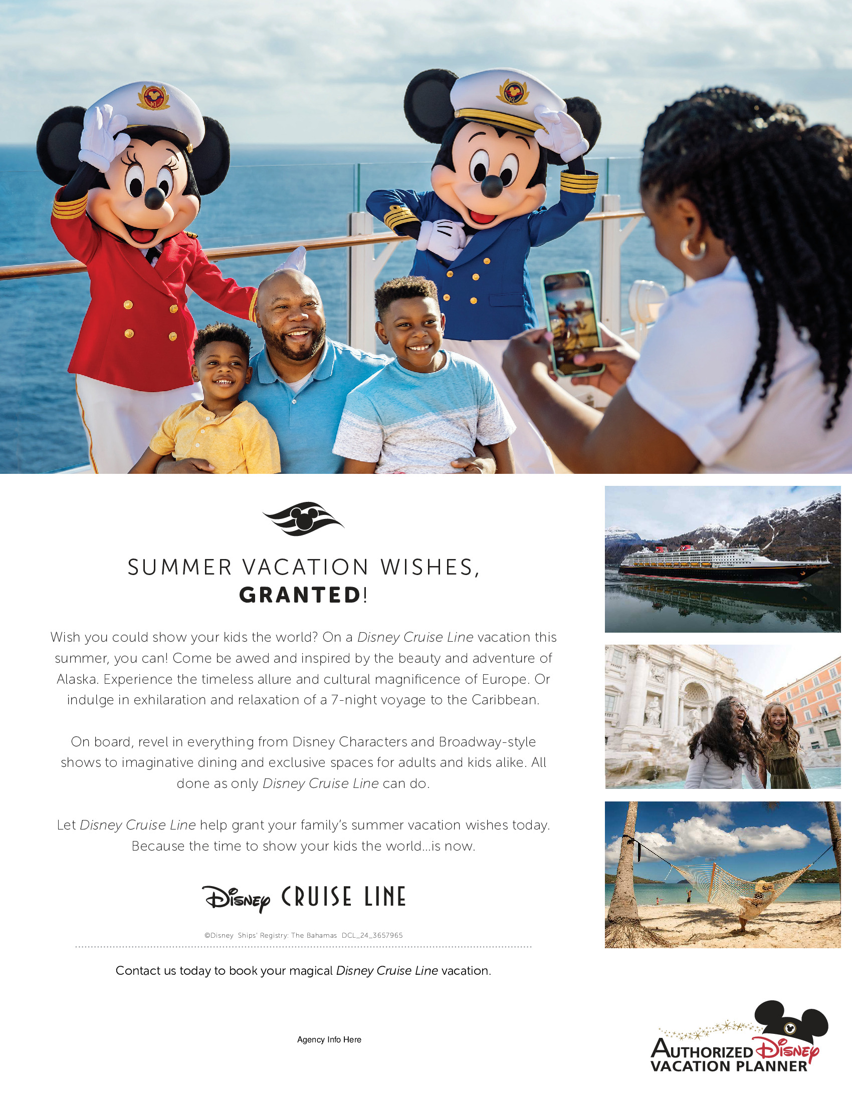 Disney Cruise Line - Summer vacation wishes, granted! Disney Cruise Line - Summer vacation wishes, granted!