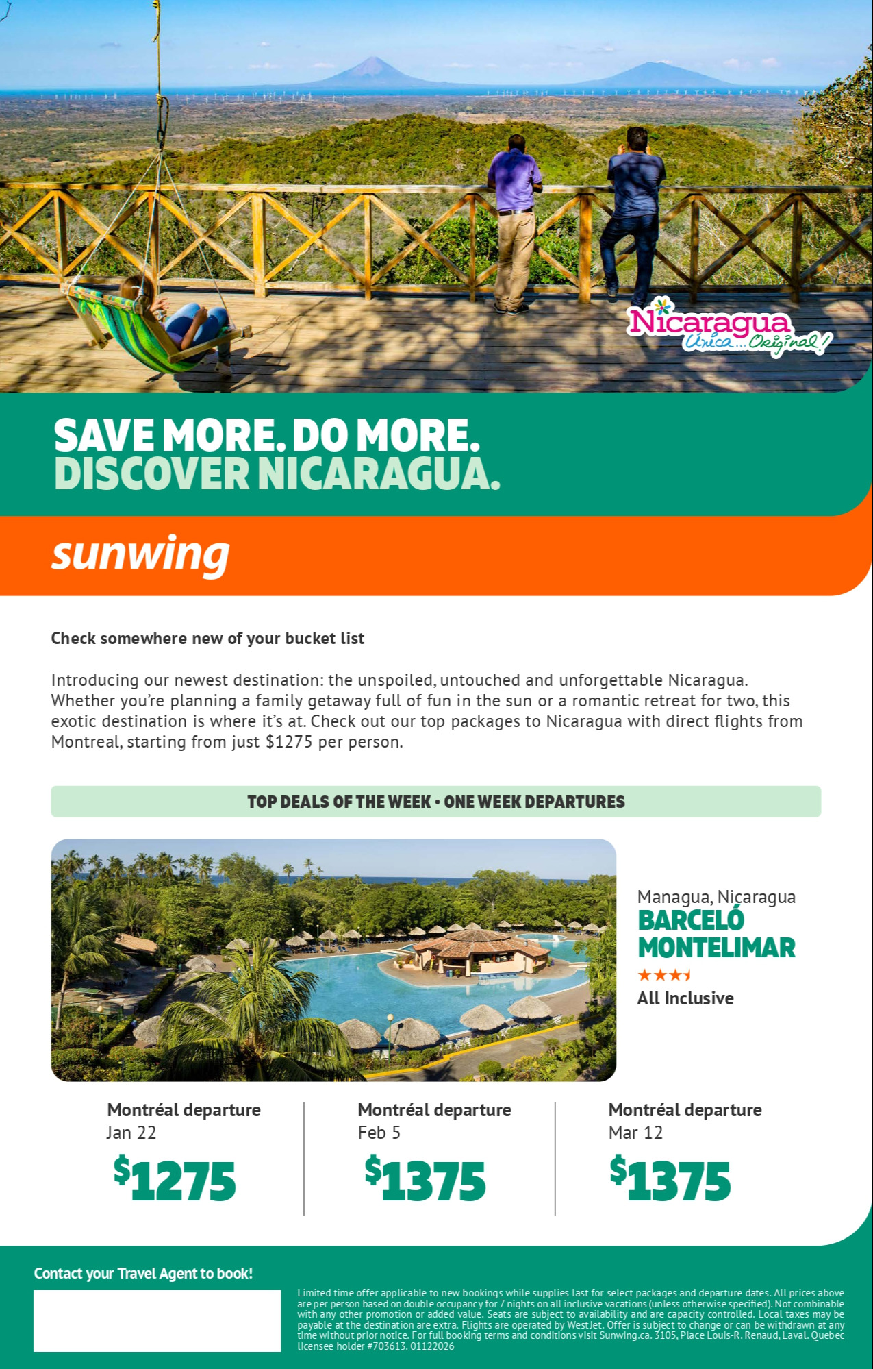 Sunwing Vacations Promotion Senator Puerto Platawith Voyages Aqua Terra Mascouche Sunwing Vacations Promotion Senator Puerto Platawith Voyages Aqua Terra Mascouche